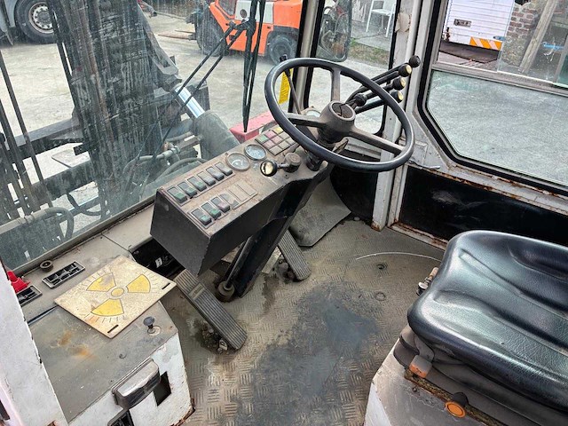 1983 kalmar lmv 10-600 xl *10 ton* vorkheftruck - afbeelding 8 van  9