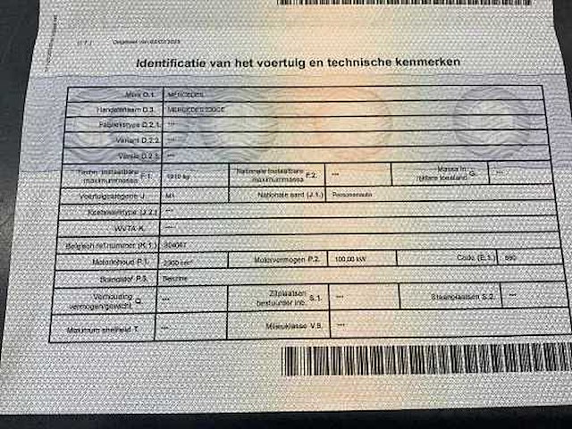 1983 mercedes-benz 230ce oldtimer - afbeelding 7 van  8
