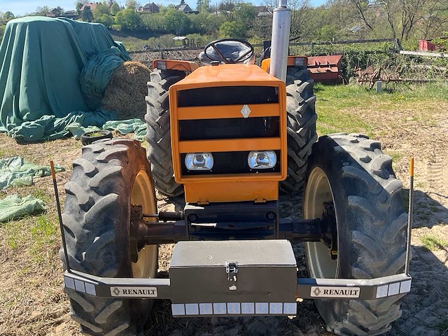 1983 renault r 551-4s 4wd landbouwtractor - afbeelding 20 van  53