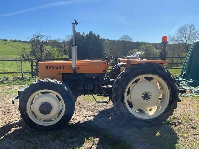 1983 renault r 551-4s 4wd landbouwtractor - afbeelding 12 van  53