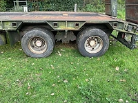 1983 robuste kaiser rse 20 3-assige dieplader / machinetransporter met oprijrampen - afbeelding 4 van  14