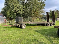 1983 robuste kaiser rse 20 3-assige dieplader / machinetransporter met oprijrampen - afbeelding 7 van  14
