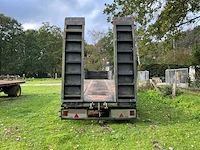 1983 robuste kaiser rse 20 3-assige dieplader / machinetransporter met oprijrampen - afbeelding 9 van  14