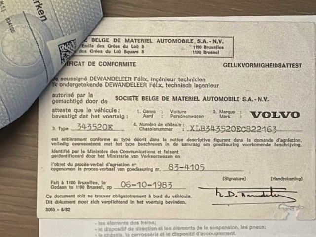 1983 volvo 340 personenauto - afbeelding 19 van  35