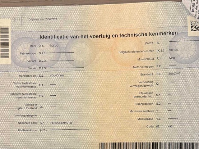 1983 volvo 340 personenauto - afbeelding 20 van  35