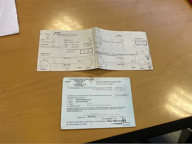 1984 alfa romeo gtv6 2.5 116c auto - afbeelding 19 van  26