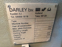 1984 darley gs3000x13 met roterende onderplaat guillotineschaar - afbeelding 9 van  11