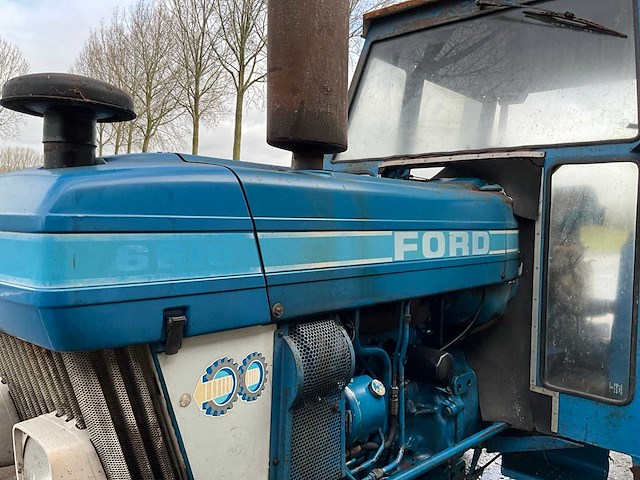1984 ford 6610 oldtimer tractor - afbeelding 5 van  25