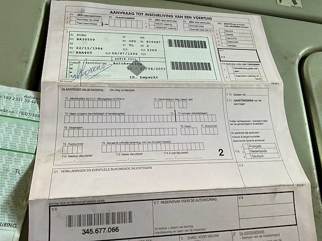 1984 ford 6610 oldtimer tractor - afbeelding 16 van  25