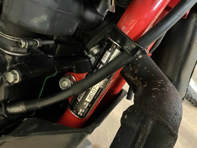 1984 honda mtx r200 motorfiets - afbeelding 2 van  12