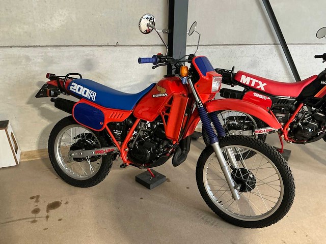 1984 honda mtx r200 motorfiets - afbeelding 1 van  12