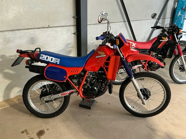 1984 honda mtx r200 motorfiets - afbeelding 5 van  12