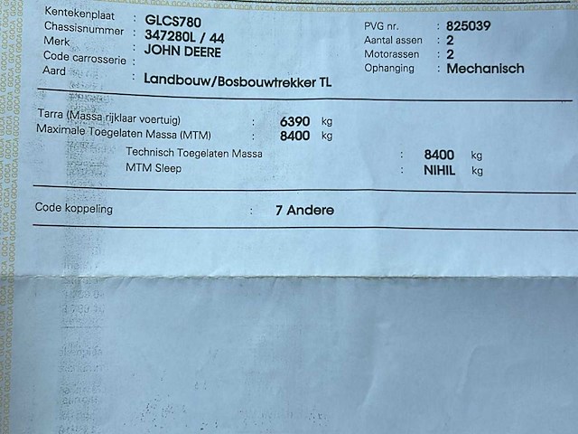1984 john deere 4040 s bosbouwtractor - afbeelding 19 van  29