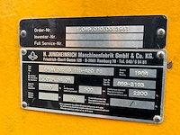 1984 jungheinrich efga 512 g elektrische vorkheftruck - afbeelding 16 van  20