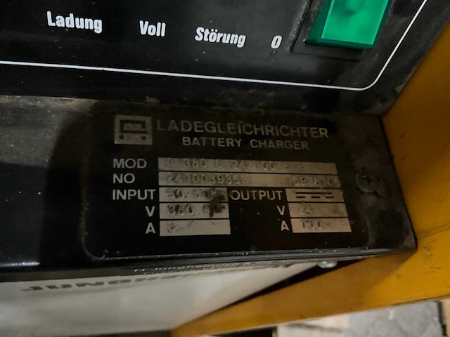 1984 jungheinrich efga 512 g elektrische vorkheftruck - afbeelding 18 van  20