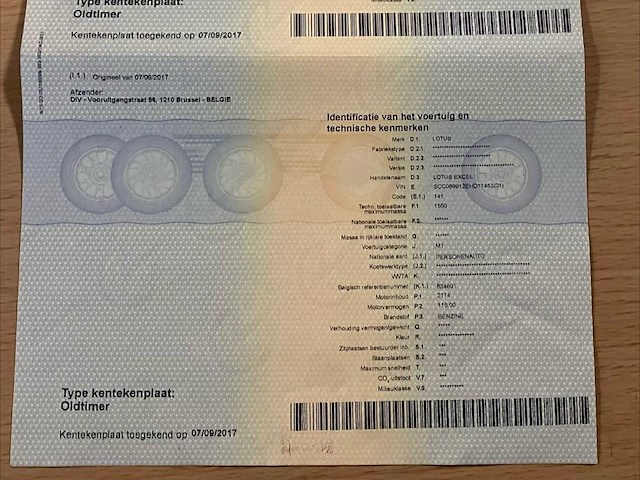 1984 lotus excel oldtimer - afbeelding 20 van  33