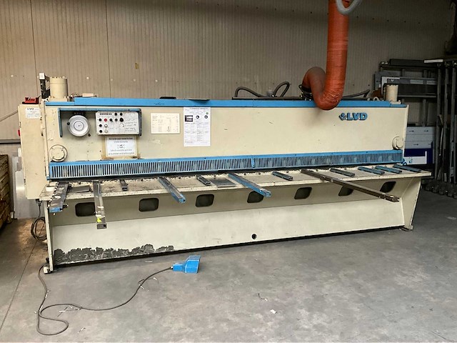 1984 lvd mvn 40/4 hydraulische guillotineschaar - afbeelding 2 van  6