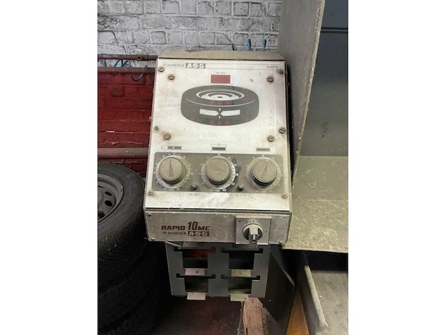 1984 schenck asg rapid 10mc banden balanceerapparaat - afbeelding 3 van  4