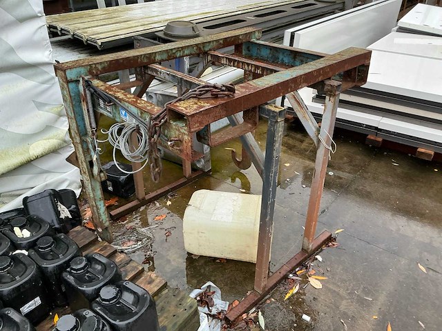 1984 vincotte liftsysteem voor heftruck - afbeelding 1 van  4