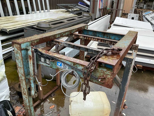 1984 vincotte liftsysteem voor heftruck - afbeelding 2 van  4