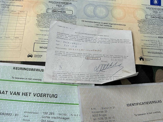 1984 volkswagen transporter lichte vracht - afbeelding 11 van  21