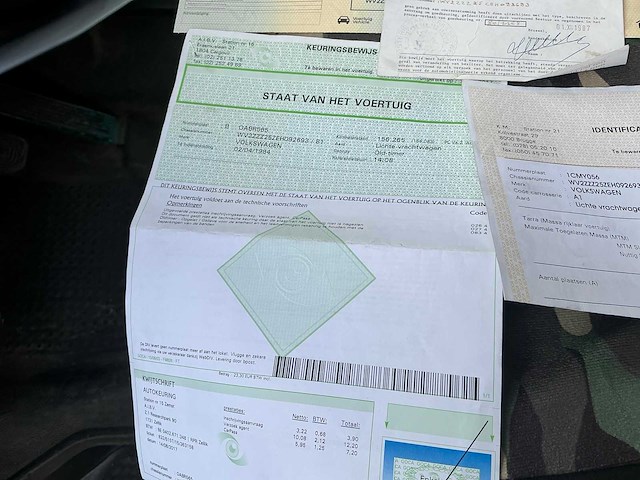 1984 volkswagen transporter lichte vracht - afbeelding 20 van  21