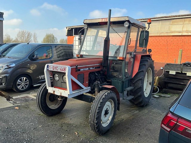 1984 zetor z7011 tweewielaangedreven landbouwtractor - afbeelding 1 van  20