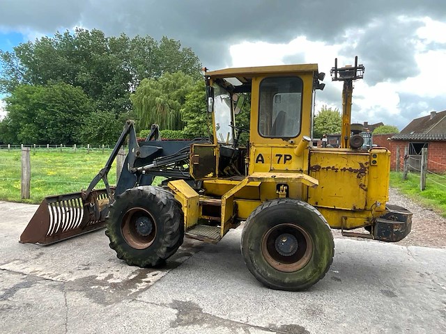 1985 ahlmann as7b wiellader - afbeelding 12 van  25