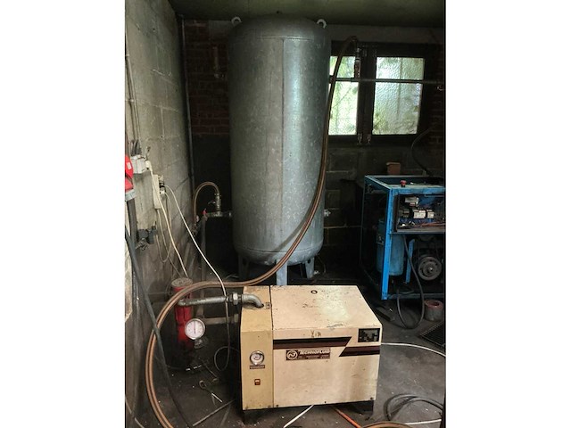 1985 atlas copco ga 115 schroefcompressor - afbeelding 4 van  11