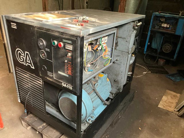 1985 atlas copco ga 115 schroefcompressor - afbeelding 8 van  11