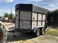 1985 gdw 2500/4000 paarden aanhanwagen