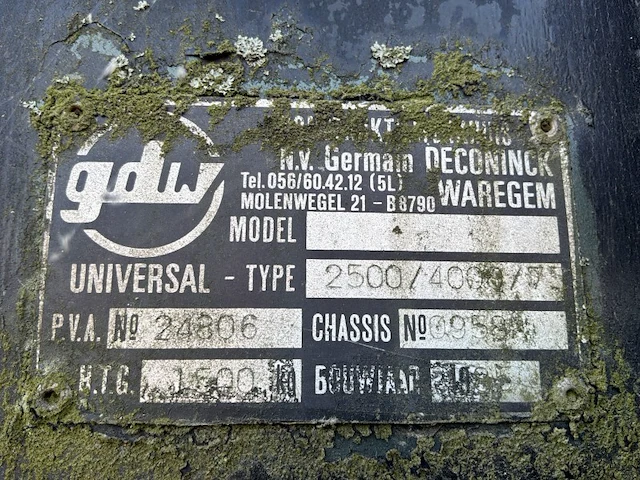 1985 gdw 2500/4000 paarden aanhanwagen - afbeelding 16 van  24
