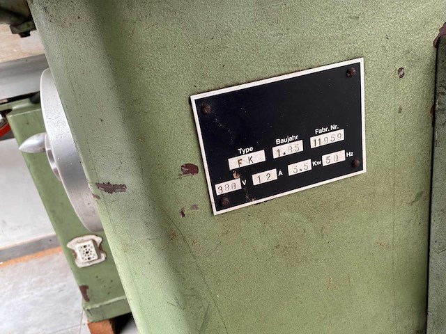 1985 kirchfeld tafelcirkelzaagmachine - afbeelding 4 van  7