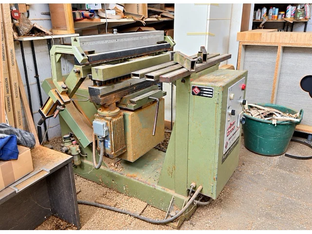 1985 lino busellato unibohr 2000 meerspillige boor-/deuvelmachine - afbeelding 1 van  8