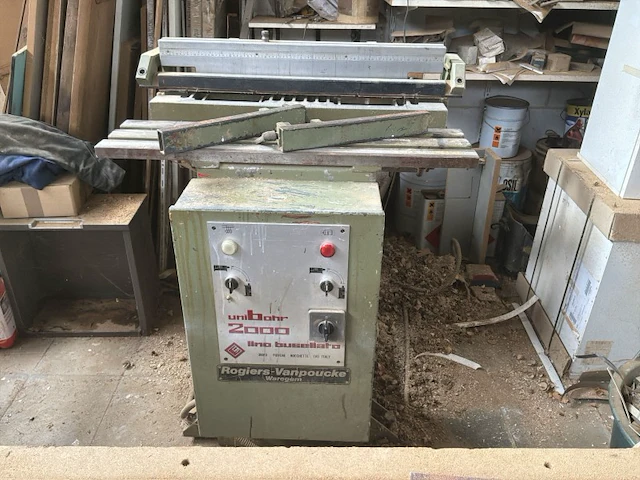 1985 lino busellato unibohr 2000 meerspillige boor-/deuvelmachine - afbeelding 3 van  8