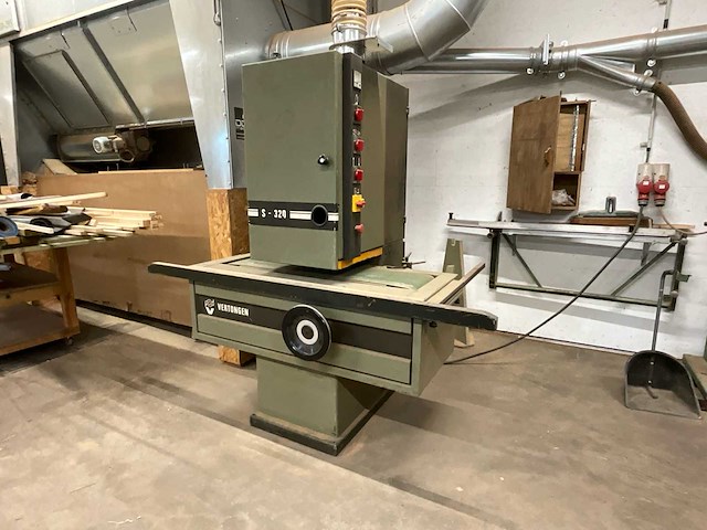 1985 vertongen s320 breedbandschuurmachine - afbeelding 1 van  6