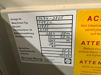 1985 weinig p 17 e vierzijdige profileer- en schaafmachine - afbeelding 9 van  18