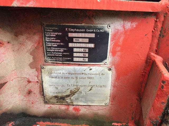 1986 atlas ar 51c mini loaders - afbeelding 9 van  30