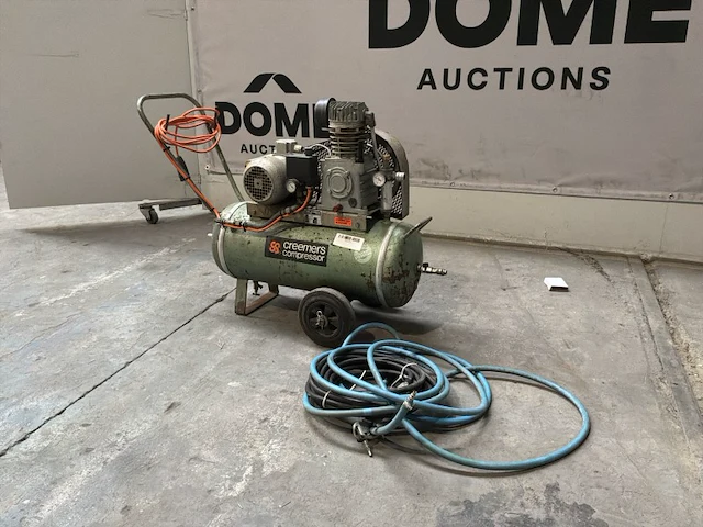 1986 creemers mobiel 220 luchtcompressor - afbeelding 1 van  10