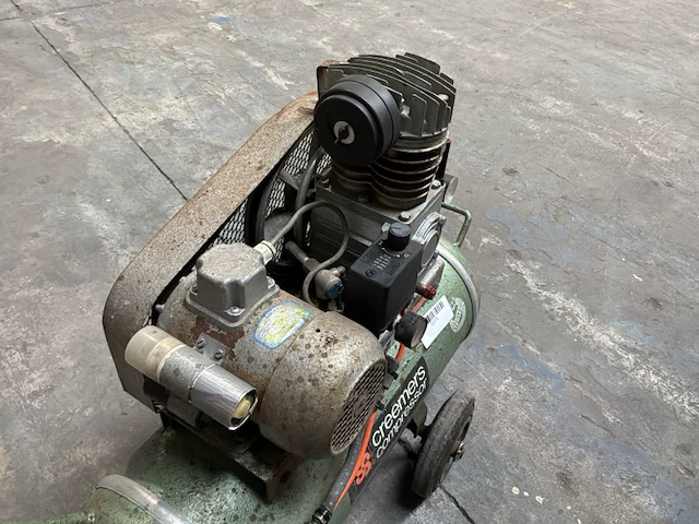 1986 creemers mobiel 220 luchtcompressor - afbeelding 8 van  10