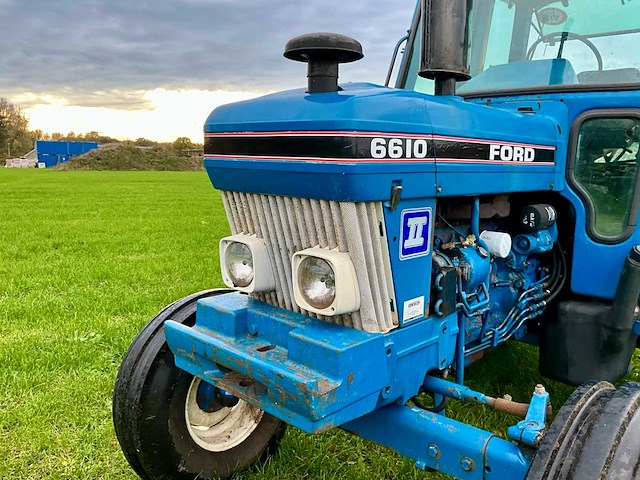 1986 ford 6610 2-wielaangedreven tractor - afbeelding 2 van  36