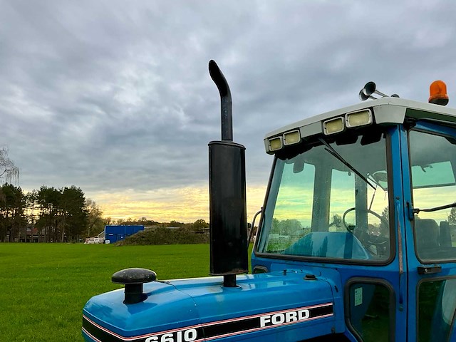 1986 ford 6610 2-wielaangedreven tractor - afbeelding 3 van  36