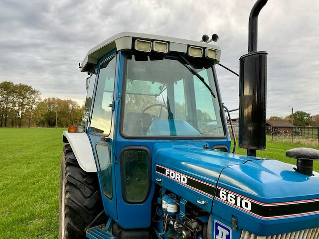 1986 ford 6610 2-wielaangedreven tractor - afbeelding 11 van  36