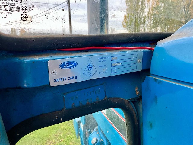 1986 ford 6610 2-wielaangedreven tractor - afbeelding 29 van  36