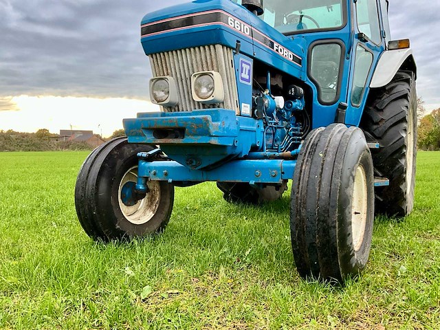 1986 ford 6610 2-wielaangedreven tractor - afbeelding 36 van  36