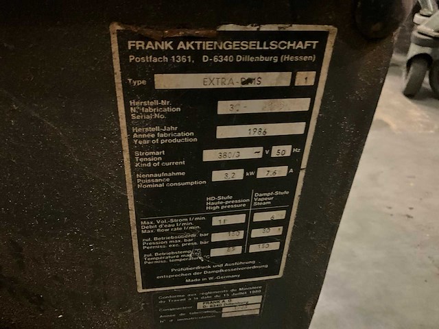 1986 frank extra hogedrukreiniger - afbeelding 4 van  4