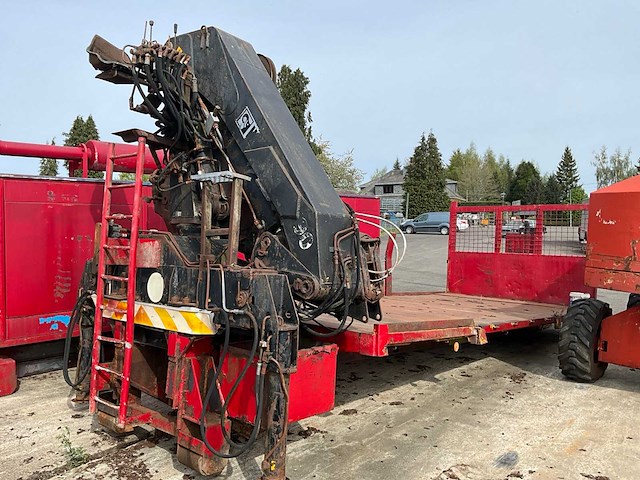 1986 hiab 190awv vrachtwagenkraan op containerchassis - afbeelding 1 van  6