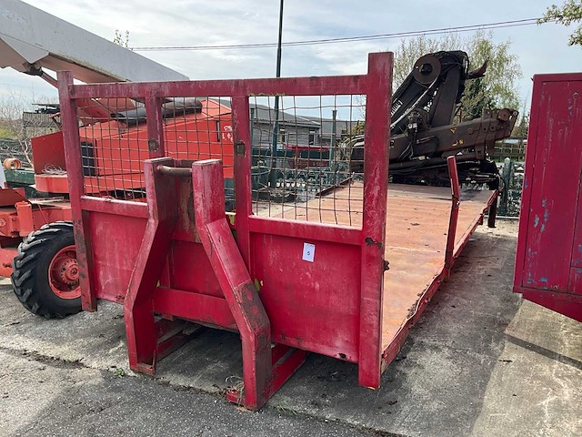 1986 hiab 190awv vrachtwagenkraan op containerchassis - afbeelding 3 van  6