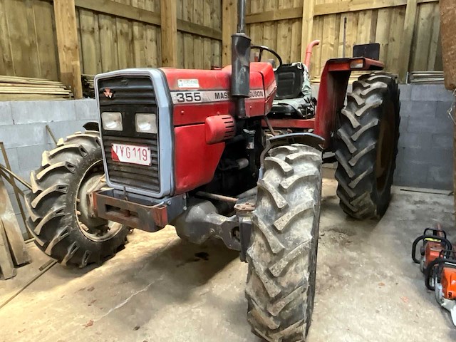 1986 massey-ferguson 355 4wd landbouwtractor - afbeelding 1 van  30