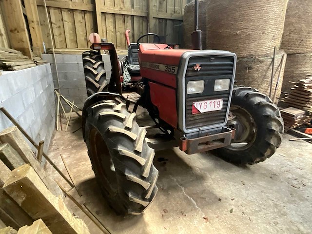 1986 massey-ferguson 355 4wd landbouwtractor - afbeelding 21 van  30